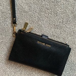 Michael Kors Black Wristlet